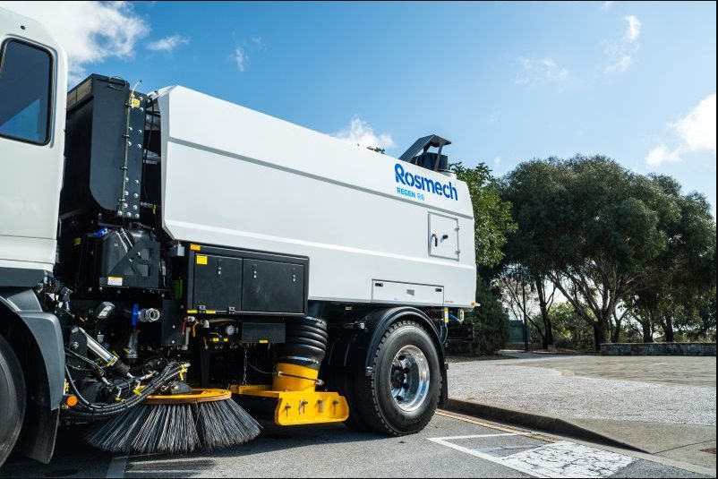 Right Municipal Sweeper